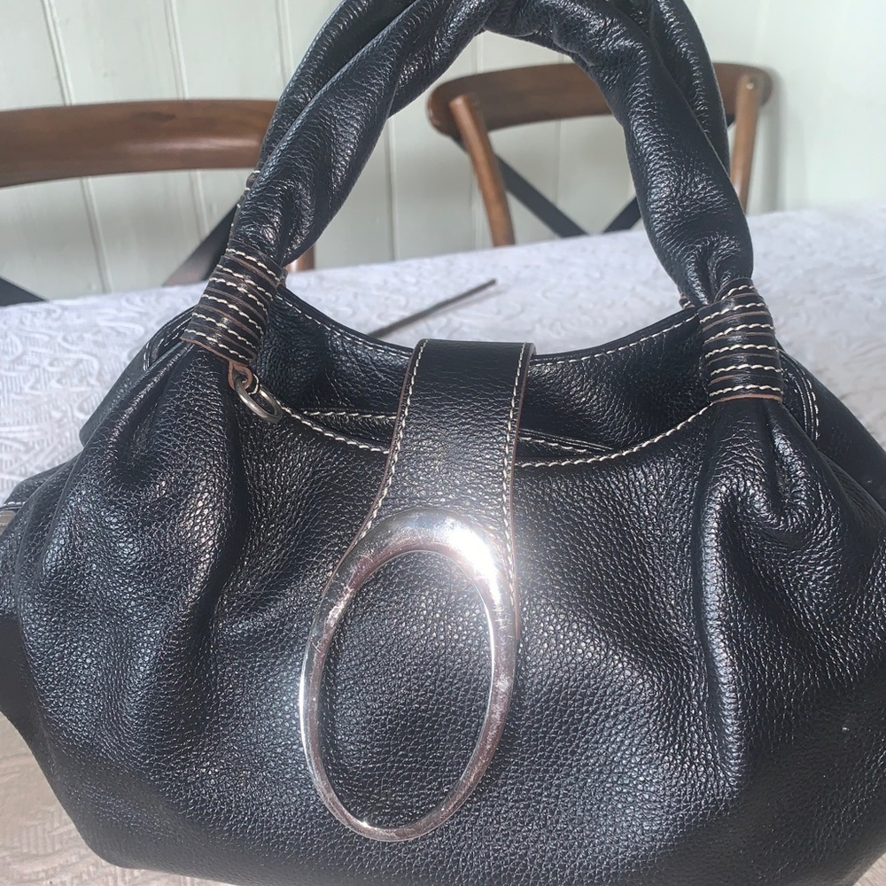 NWOT Comoditee Triple Section Centre Purse ZIP Fastening Bag Cute! Functional - Picture 6 of 11